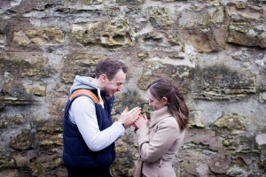 engagement photography st andrews waring cold hands