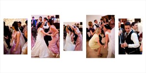 The bride dance with everyone